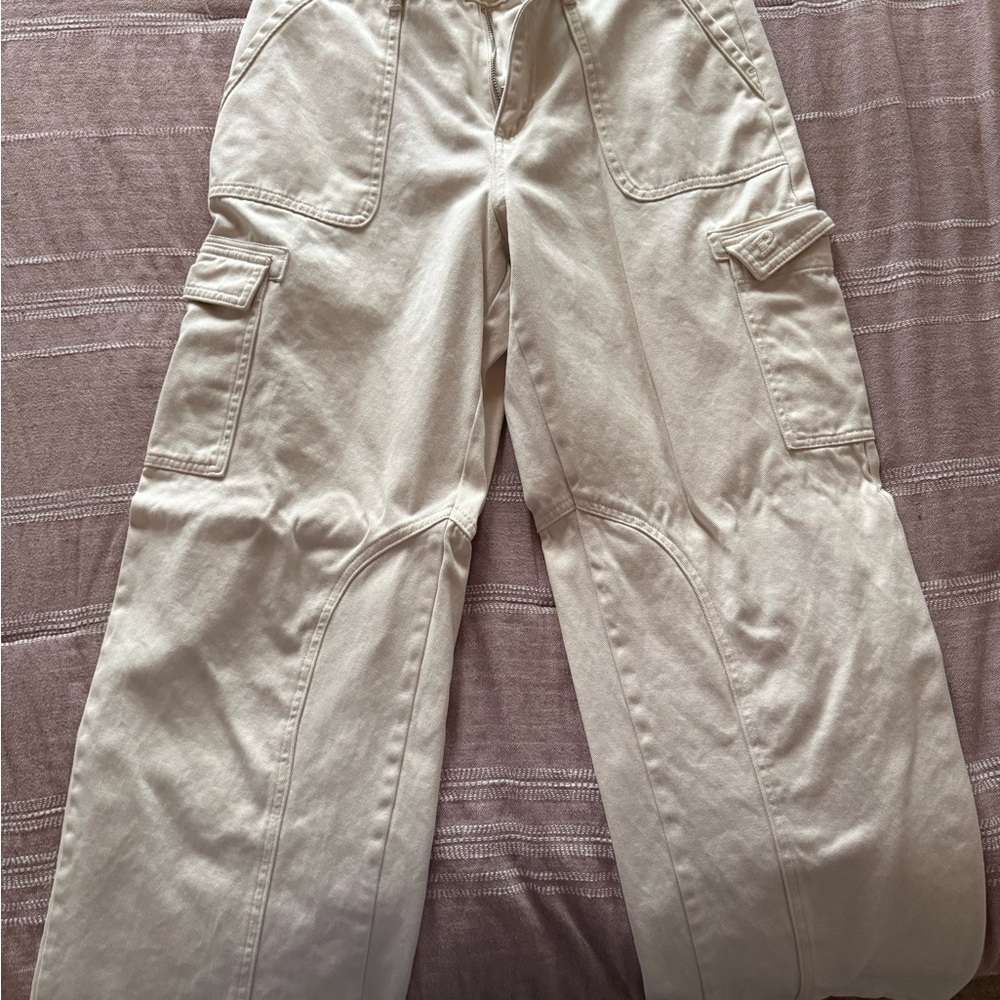 Victorias Secret Pink- Beige Cargo Pants